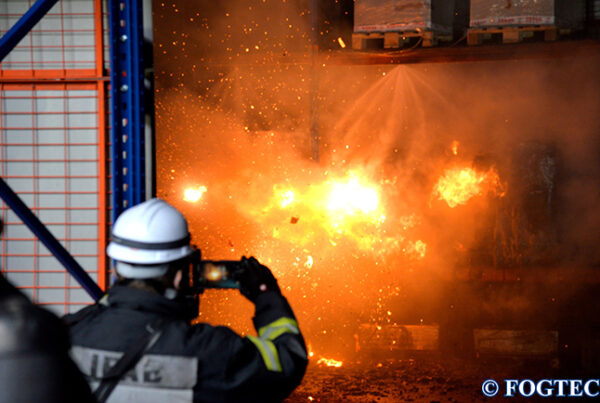Fogtec Brandversuch