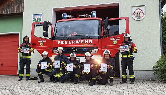 LIQUI MOLY spendet Waren im Wert von 5,6 Millionen Euro in Deutsch­land