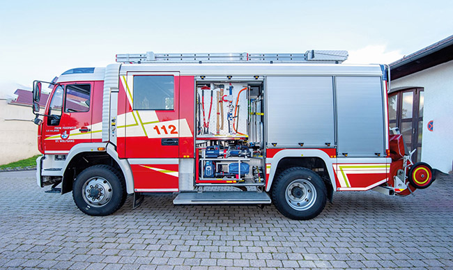 Der MiniTec Baukasten mit perfekt aufeinander abgestimmten Komponenten ermöglicht es Feuerwehren und Rettungsdiensten sowie im Sonderfahrzeugbau die Innenräume der Fahrzeuge individuell zu gestalten. Bild: MiniTec 
