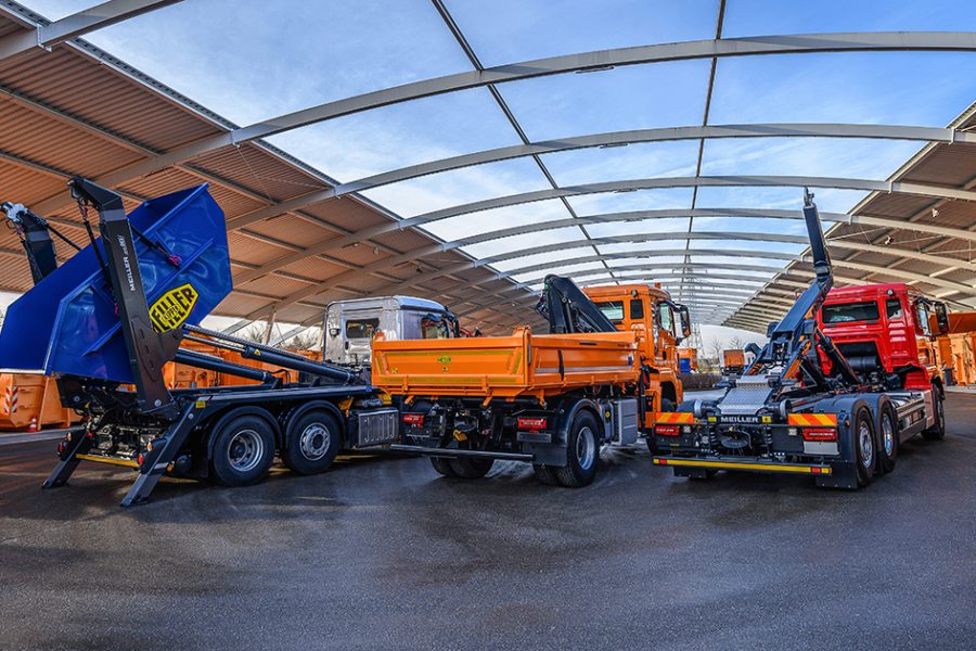 MEILLER Fahrzeuge auf IFAT 2022 München
