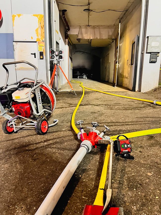 Pforzheim Brand Lackiererei 4s