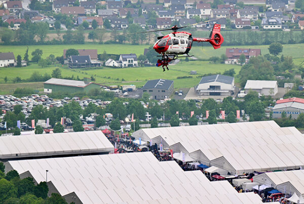 Vorführung Luftrettung RETTmobil Fulda 2026