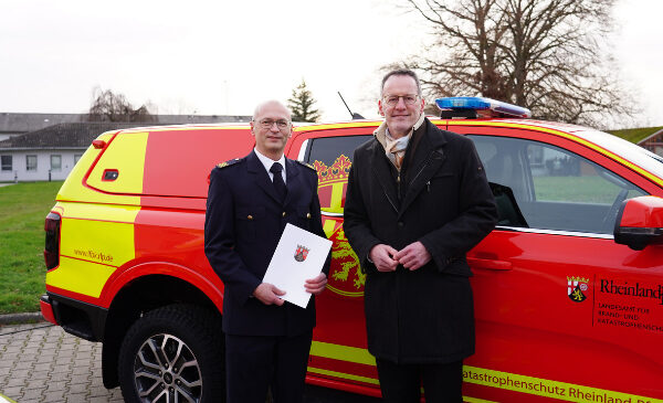 Rheinland-Pfalz: René Schubert wird Präsident des Landesamtes für Brand- und Katastrophenschutz 4 Rheinland Pfalz 241221 Rene Schubert wird Praesident des Landesamtes fuer Brand und Katastrophenschutz s