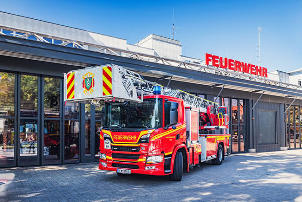 Drei Drehleitern für BF Graz