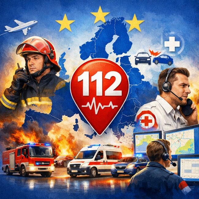 500 Millionen Menschen, eine Notrufnummer: 112