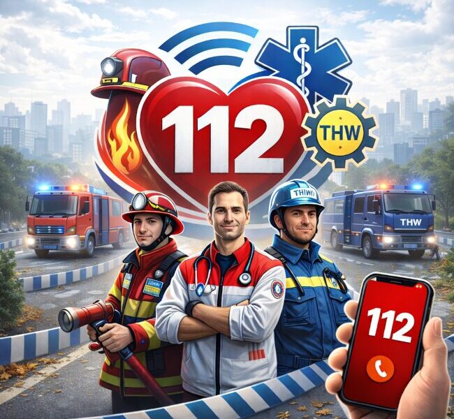 Tag des Notrufs 112 – Europaweit verbunden, im Ernstfall vereint 1 Symbolbild Tag des Notrufs