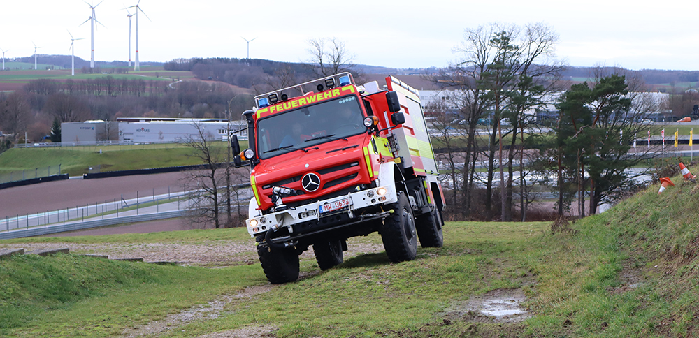 Vier von sieben TLF Wald auf Unimog für Thüringen