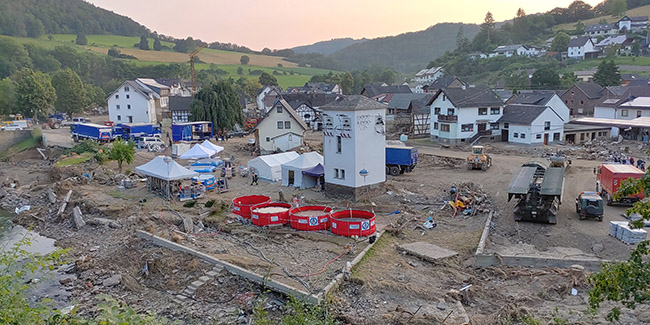 THW im Einsatz für sauberes Wasser