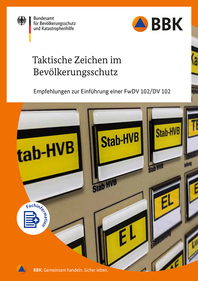 Taktische Zeichen im Bevoelkerungsschutz 1s