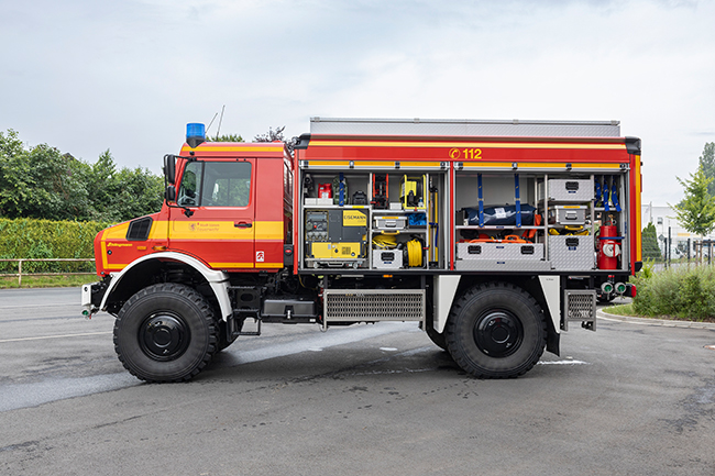 Unimog U 5023 Feuerwehr Luenen 09s
