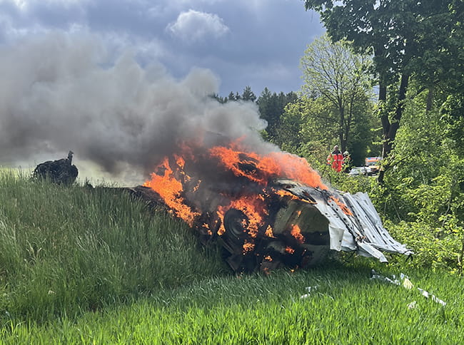 Tödlicher Verkehrsunfall bei Waldmünchen 1 Verkehrsunfall Spielberg Mai 2026