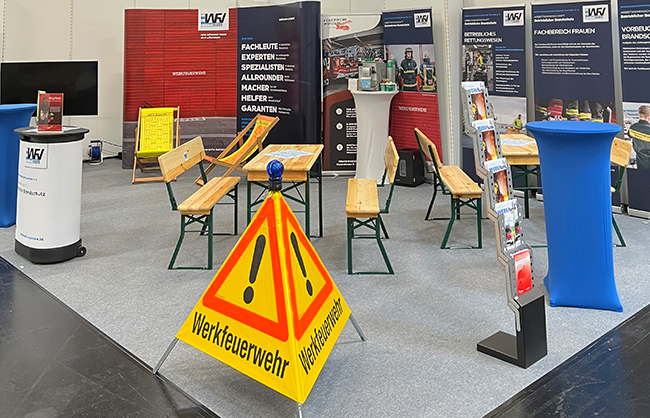 Präsenz zeigen, Austausch fördern, Zukunft gestalten - Der Werkfeuerwehrverband Bayern auf der FeuerTrutz 2025 2 WFV Bayern Feuertrutz 2025 3s