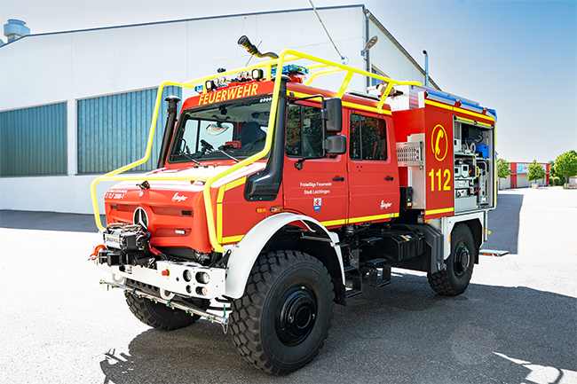 Ziegler zeigt Auswahl von Fahrzeugen auf der Florian 2025