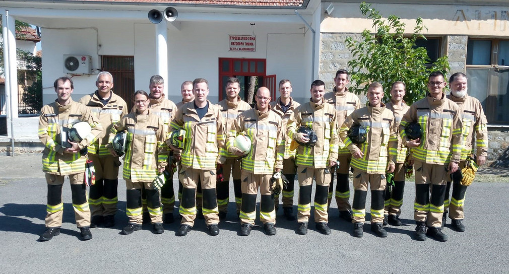 Start des Pilotprogramms zur Waldbrandbekämpfung