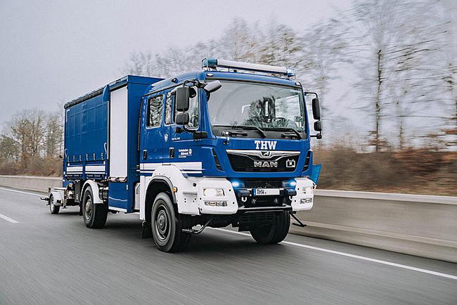 Messe FLORIAN: EMPL präsentiert Musterfahrzeug der LF-KatS Serie sowie MzGW des THW