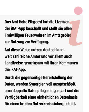 Amt beschafft Lizenzen für alle Feuerwehren im Amtsgebiet