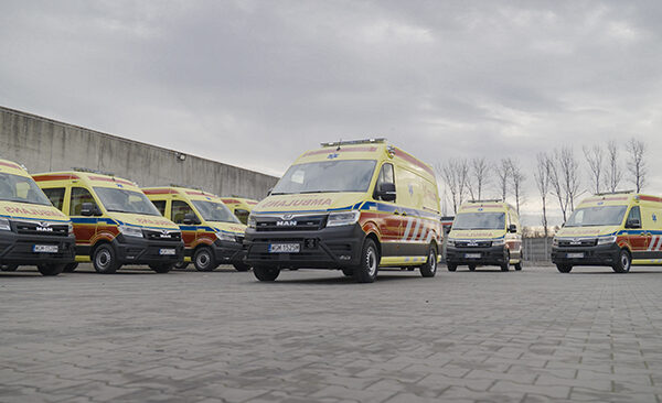 MAN TGE Amulanzwesen Polen